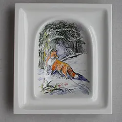 Kafel ręcznie malowany