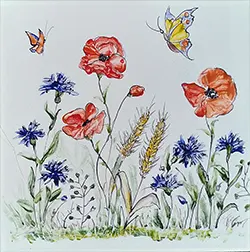 Ręcznie malowane kafle