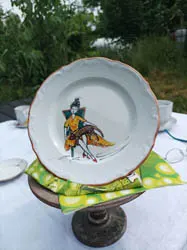Ręcznie malowana porcelana na zamówienie dla Klienta