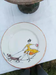 Na zamówienie porcelana malowana ręcznie i wtypalana w piecu